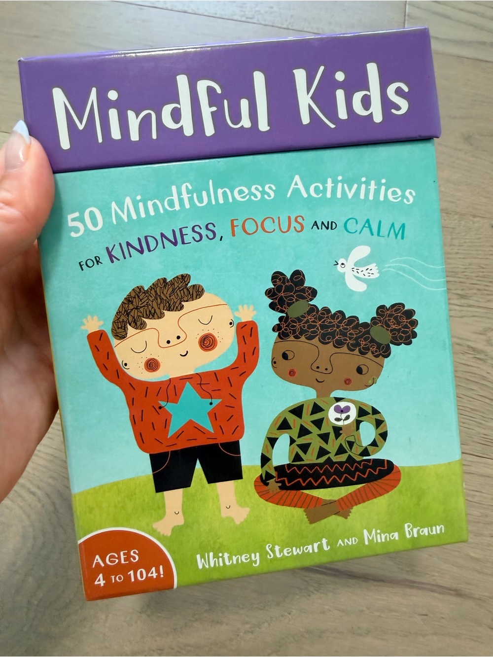 Kids Mindfulness Activities — Turquoise & Purple